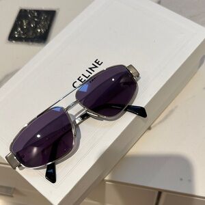Celine Metal Triomphe sunglasses CL40281U